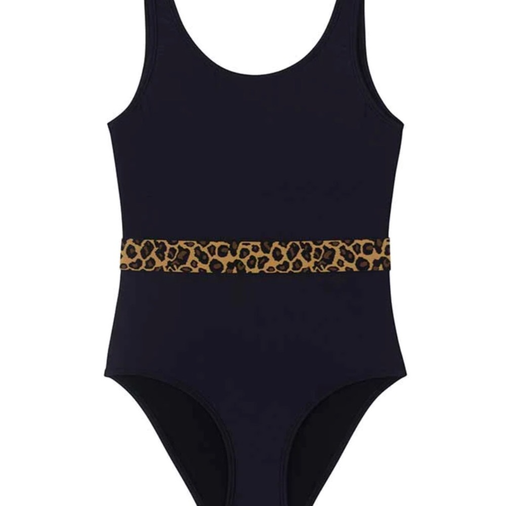 PilyQ Girls Jungle Belted Swimsuit
